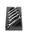 GEDORE double ring wrench set open in 1/3 ES module 5-piece 1731157 - Hand tools (parts, other) - 3