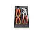 GEDORE VDE pliers assortment in 1/3 ES module 4-piece 1733079 - Pliers set - 3