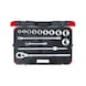 GEDORE RED socket wrench set 3/4 inch 22-50 mm 14-piece 3300011 - Socket wrench set - 1