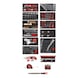 GEDORE RED tool set 11x CT modules + various tools 166-piece 3301657 - Hand tool assortment - 1