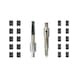 GEDORE AUTOMOTIVE Glow plug thread repair kit universal 22-piece 3431843 - Hand tools (other) - 2