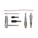 GEDORE AUTOMOTIVE Glow plug tool set universal M10x1.25 7-piece 3043835 - Hand tools (other) - 2