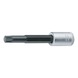 GEDORE screwdriver bit insert 3/8 inch long XZN M6 1394312 - XZN multi-tooth screwdriver bit - 1