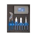 GEDORE Zangen-Sortiment in 2/4 Check-Tool-Modul 28-teilig 2957248 - Zangensatz - 1
