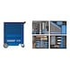 GEDORE tool trolley with 147-piece tool assortment 2980282 - Hand tool assortment - 1