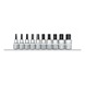 GEDORE RED screwdriver bits 1/2 inch + strip 10-piece 3300027 - Screwdriver bits (assortment) - 1