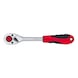 GEDORE RED 2C reversible ratchet 1/4 inch 150 mm reverse swivel angle 5 degrees 3300158 - Drive unit (manually operated, socket wrench insert) - 1