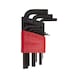 GEDORE RED Hex key L-wrench set hexagon 1.5-10 mm 9-piece 3301331 - Hexagon offset screwdriver set - 1