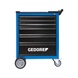 GEDORE Werkzeugwagen mit 173-teiligem Sortiment 3411443 - Handwerkzeugsortiment - 1
