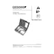 GEDORE AUTOMOTIVE Hand pump for positive and negative pressure 36-piece 2212684 - Hand pump (hydraulic) - 3