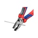 Pince universelle extra robuste KNIPEX 180&nbsp;mm, tête polie, poignée bimatière - Pince universelle extra robuste avec manchons de préhension bimatière - 2