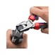 Pince universelle extra robuste KNIPEX 180&nbsp;mm, tête polie, poignée bimatière - Pince universelle extra robuste avec manchons de préhension bimatière - 3