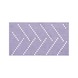3M Hookit (TM) Purple Premium sanding strips 334U 70x127 mm P500 7000034452 - Paper sanding sheet - 1