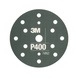 3M Hookit (TM) grinding wheel 150 mm 15 holes 25 pieces P400 7100018328 - Fabric sanding disc - 1