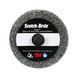 3M Scotch-Brite (TM) Roloc (TM) compact disk 50 mm x 3.2 mm MED 7100081368 - Abrasive made from bonded abrasive with bore or thread - 1