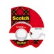 3M Scotch (R) Crystal adhesive tape 12 mm x 10 m 1 roll + hand dispenser 7100086321 - Adhesive film - 1