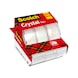 3M Scotch (R) Crystal adhesive tape 19 mm x 7.5 m 3 rolls + hand dispenser 7100088402 - Adhesive film - 1