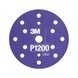 3M Hookit (TM) grinding wheel 270J 150 mm perforated P1200 34804 7100104331 - Grinding wheel - 1