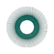3M Scotch-Brite (TM) Radial Bristle Brush BB-ZB green P50 40 pieces 7100138327 - Radial bristle brush - 1