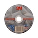 3M Silver cutting-off wheel T41 125 mm x 1.6 mm x 22 mm 7100139234 - Cutting wheel - 1