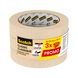 3M Scotch (R) Masking Tape Classic 24 mm x 50 m 3-pack 7100212740 - Paper tape - 1