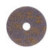 3M Scotch-Brite (TM) non-woven disc SL-DH 125 mm unperforated A CRS SD 7100233799 - Non-woven grinding wheel - 1