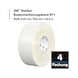 3M Durable Floor Marking Tape 971 White 76.2 mm x 32.9 m 0.43 mm 7100251992 - Polyester adhesive tape - 2