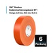 3M Floor marking tape 971 Orange 50.8 mm x 32.9 m 0.43 mm 7100260621 - Polyester adhesive tape - 2