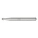 PFERD HSS burr ball point F diameter 04x03 mm shank 6 mm Z3 chip breaker
