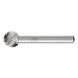 PFERD HSS burr ball point F diameter 12x10mm shank 6 mm Z3 chip breaker