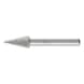 PFERD HSS burr pointed cone shape G diameter 10x20mm shank 6 mm Z 3 fine