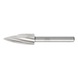PFERD HSS burr, pointed arch shape K Diameter 12x30 mm Shank 6 mm Z1