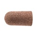 PFERD POLICAP abrasive cap PC round cone shape corundum diameter 21x40mm A60