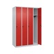 C+P CLASSIC PLUS locker, 4 compartments, 1,850x1,200x500 mm, RAL 7035/3020 - Classic PLUS locker - 1