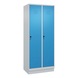 C+P CLASSIC PLUS locker, base, 2 compartments, 1,950x800x500 mm, RAL 7035/5012 - Classic PLUS locker - 2