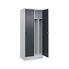 C+P CLASSIC PLUS locker, base, 2 compartments, 1,950x800x500 mm, RAL 7035/7016 - Classic PLUS locker - 1