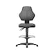 ATORN Work swivel chair with foot ring and floor glides, Skintek |PROMOTION - D&ouml;ner iş sandalyesi |PROMOSYON - 2