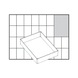 RAACO insert A71 - 带固定隔板的内盒（半高） - 2