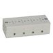 RIEGLER Four-gang base plate 106653