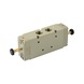 METAL WORK 5/2-way valve differential piston electro-pneumatic bistable aluminium 145714
