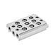 METAL WORK Triple multiple base plate BASIC 146725
