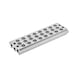 METAL WORK Eight-fold multiple base plate BASIC 146730