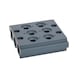 METAL WORK Multiple base plate for directional control valves 106632