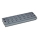 METAL WORK Multiple base plate for directional control valves 106637