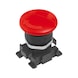 METAL WORK Red mushroom pushbutton with emergency latching 106457