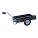 FETRA Handwagen mit Kasten 4109L Ladefl&auml;che 1145 x 545 mm 1-Achser mit 4 W&auml;nden - Handwagen mit 4 Bordw&auml;nden und Luftbereifung - 1