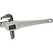 Aluminium one-hand pipe wrench, 1.1/2 inch  111.5100 - Pipe wrench - 1