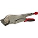 Wide jaw flat-jaw locking pliers with easy release, 250 mm - Grip pliers - 1