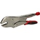 KS TOOLS Grip pliers with easy release, straight jaws, 50 mm, L = 250 mm - Grip pliers - 1