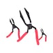 Stepless hose clamp pliers set, angled, 3-piece - Pliers set - 1